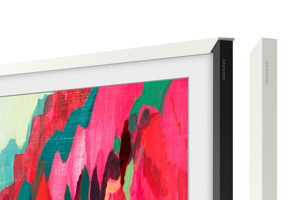 Samsung The Frame 65 inch bezel with magnetic attachment for quick color changes