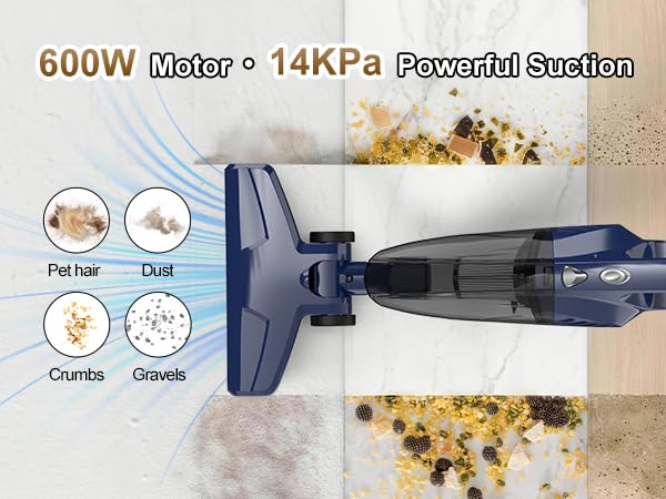 Sancorp 3-in-1 stick vacuum for car cleaning and stairs