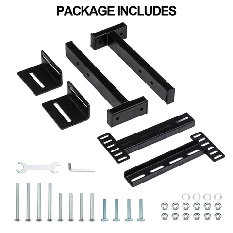 Sancunhui complete hardware set assembled for a secure bed upgrade.
