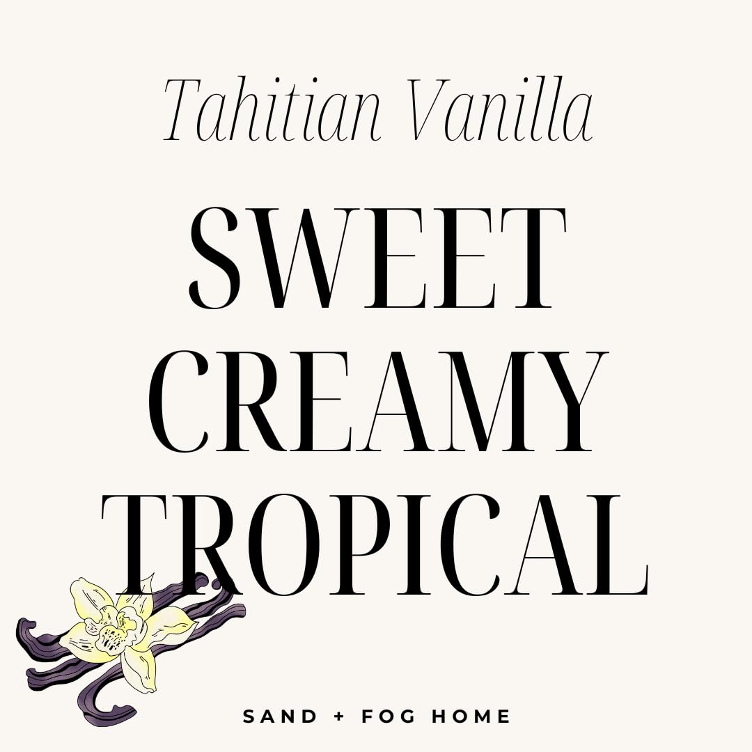 Sand + Fog Tahitian Vanilla wicks closeup highlights clean, even burning potential.