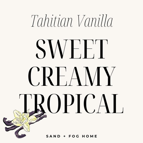 Sand + Fog Tahitian Vanilla wicks closeup highlights clean, even burning potential.