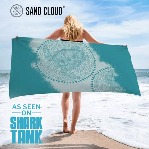 Sand Cloud Turkish Beach Towel crafted in 100% organic cotton