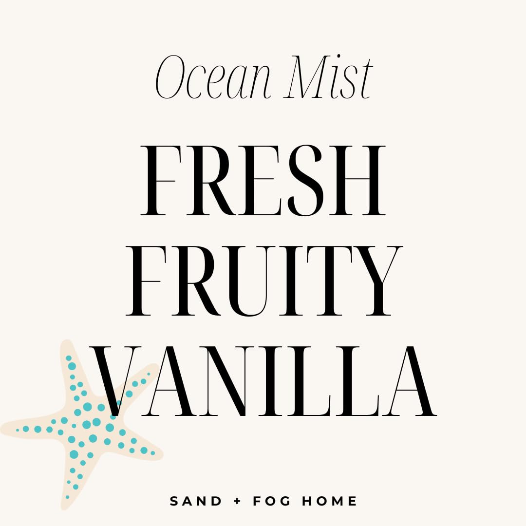 Sand + Fog Ocean Mist ambience image demonstrates mood-enhancing scent in cozy rooms