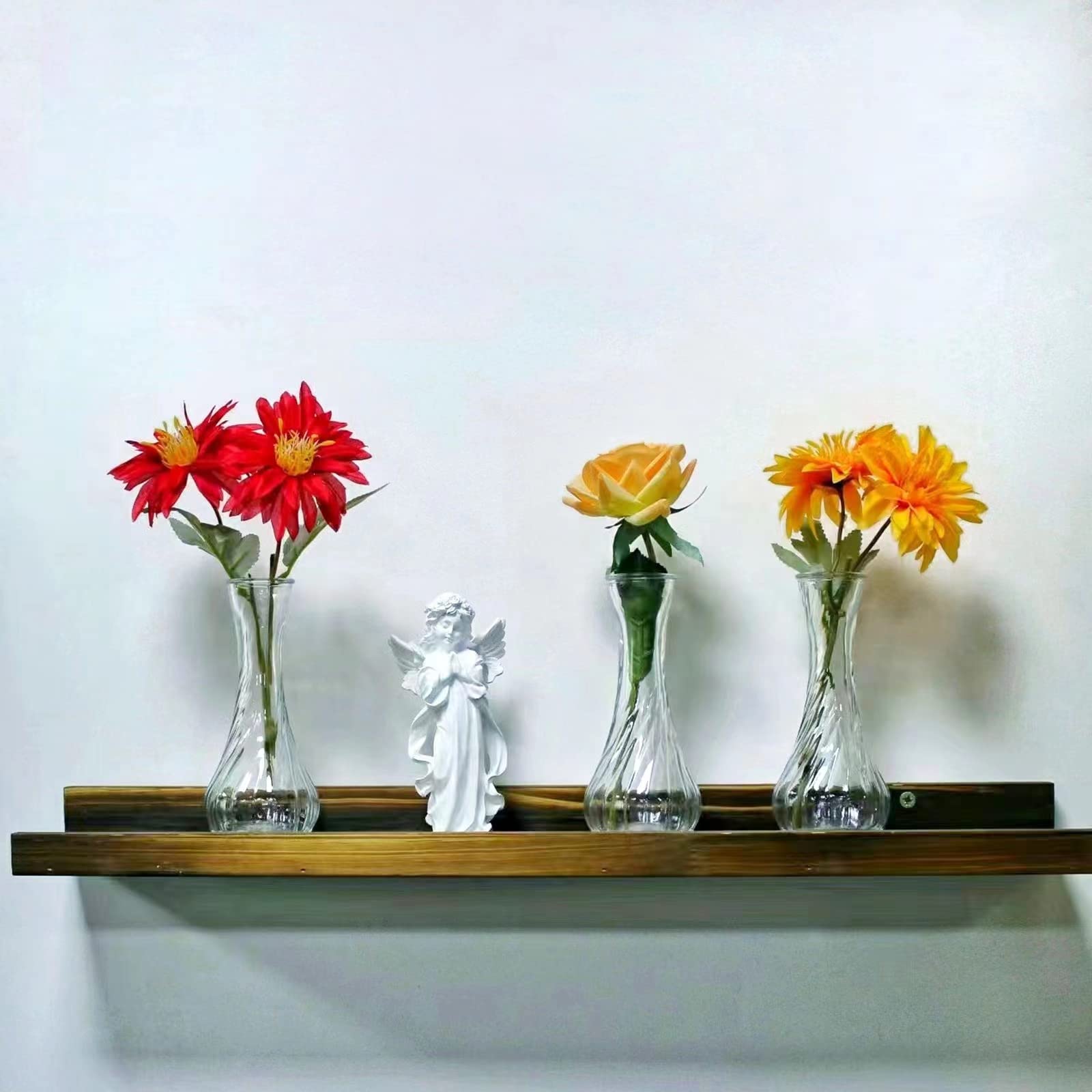 Sandraheer clear glass vase suitable for wedding tables