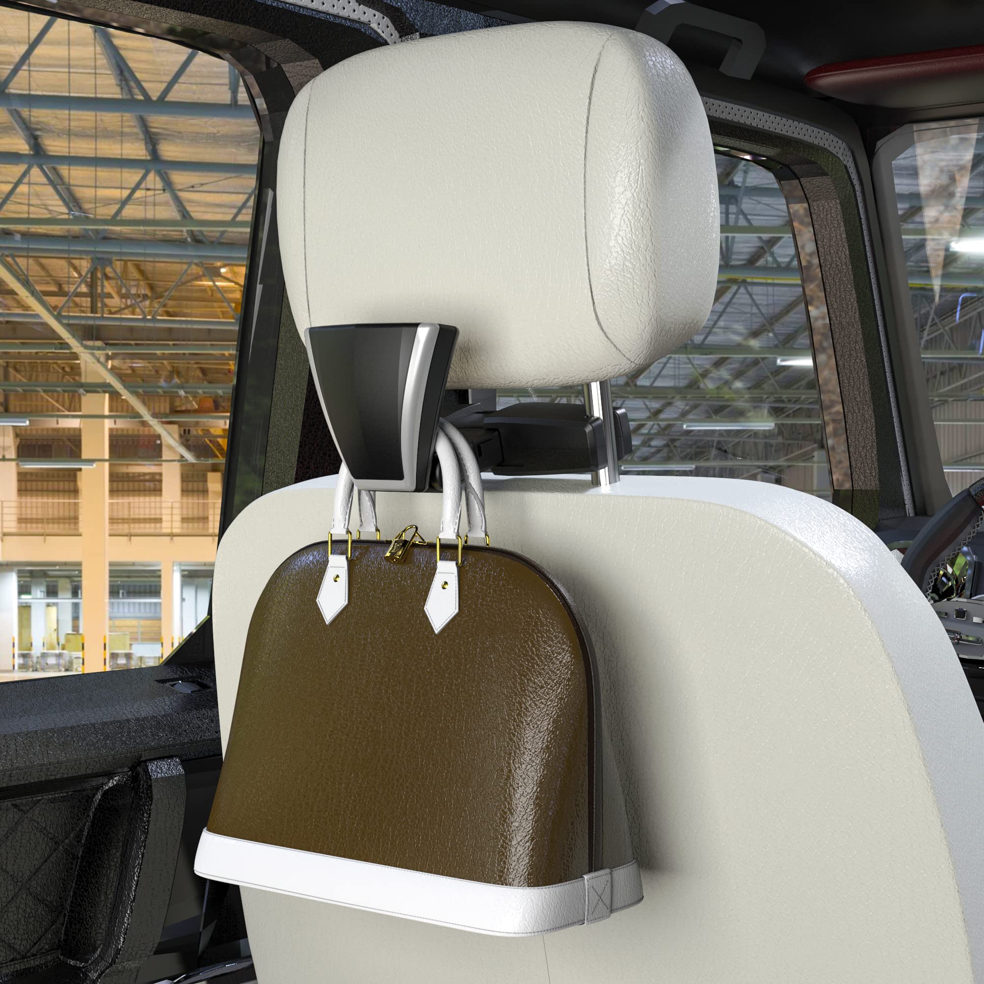 Sandure patented design provides reliable 10lb capacity for everyday items.