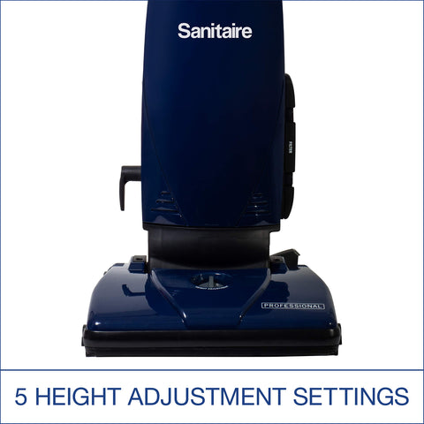 Sanitaire SL4110A 13-inch cleaning path in action