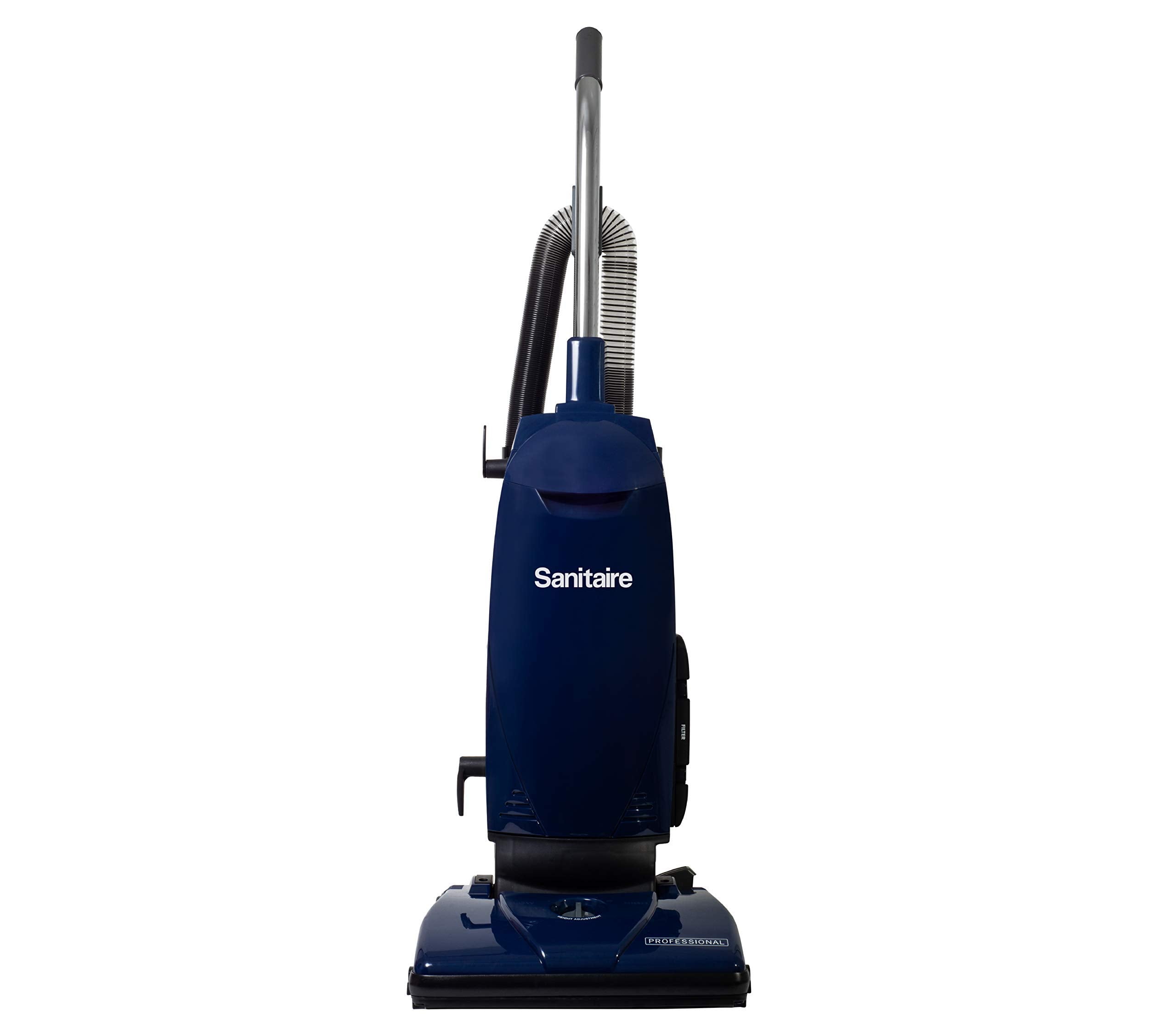 Sanitaire SL4110A upright vacuum front view for commercial cleaning efficiency