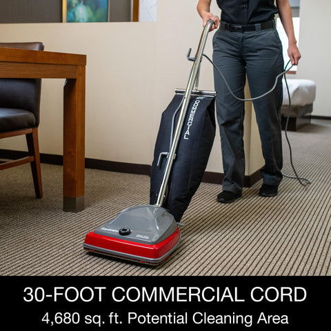 Sanitaire SC679K Tradition tool-free maintenance for belt and brush roll swaps