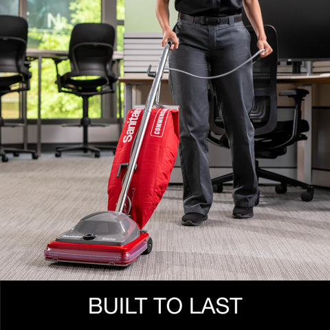 Sanitaire Tradition Vibra Groomer II agitates carpet fibers for deep cleaning.