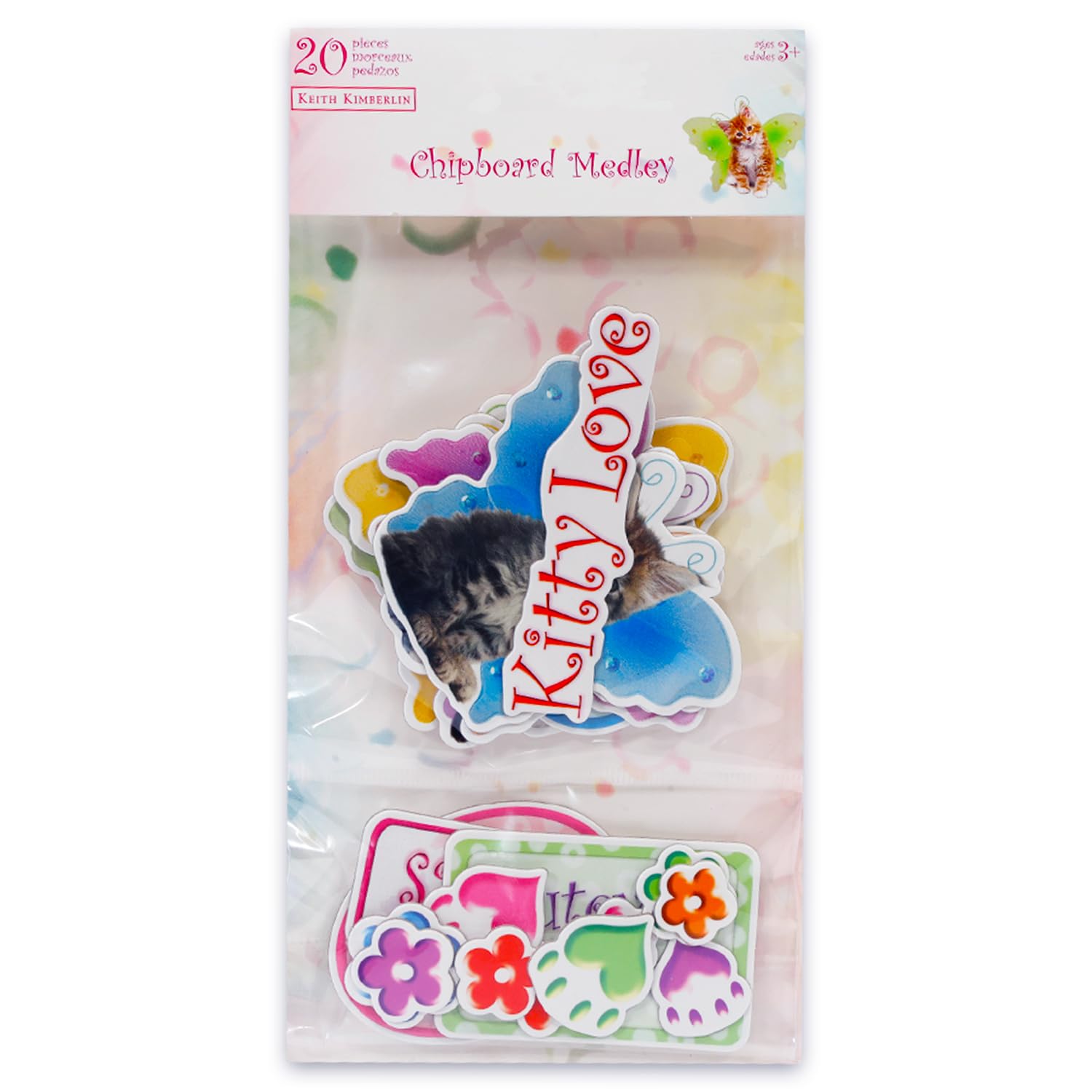 Hello Kitty stickers from SANRIO to decorate goodie bags and party setup