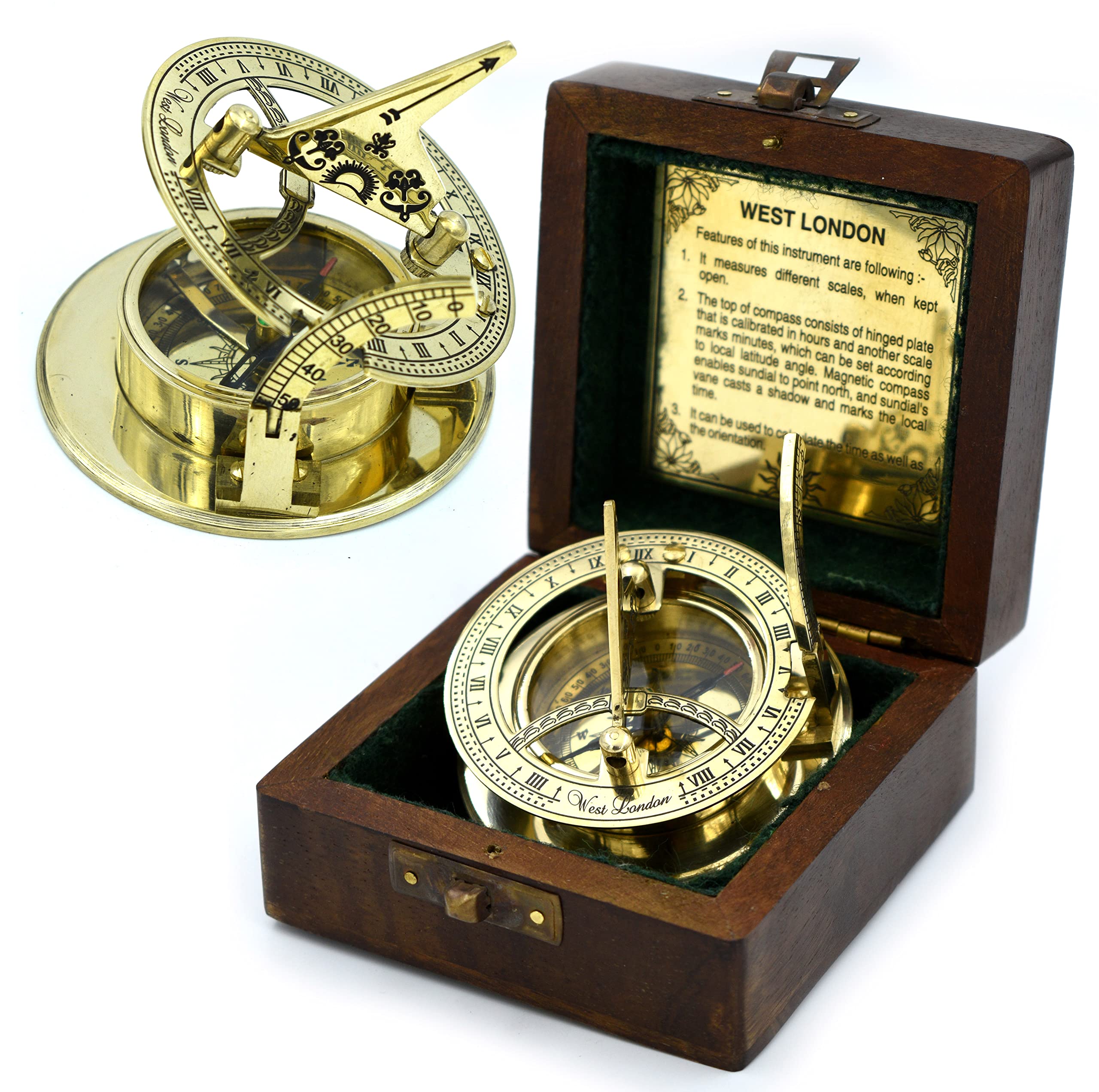 SARA NAUTICAL antique design complements wedding anniversaries and thoughtful discoveries.