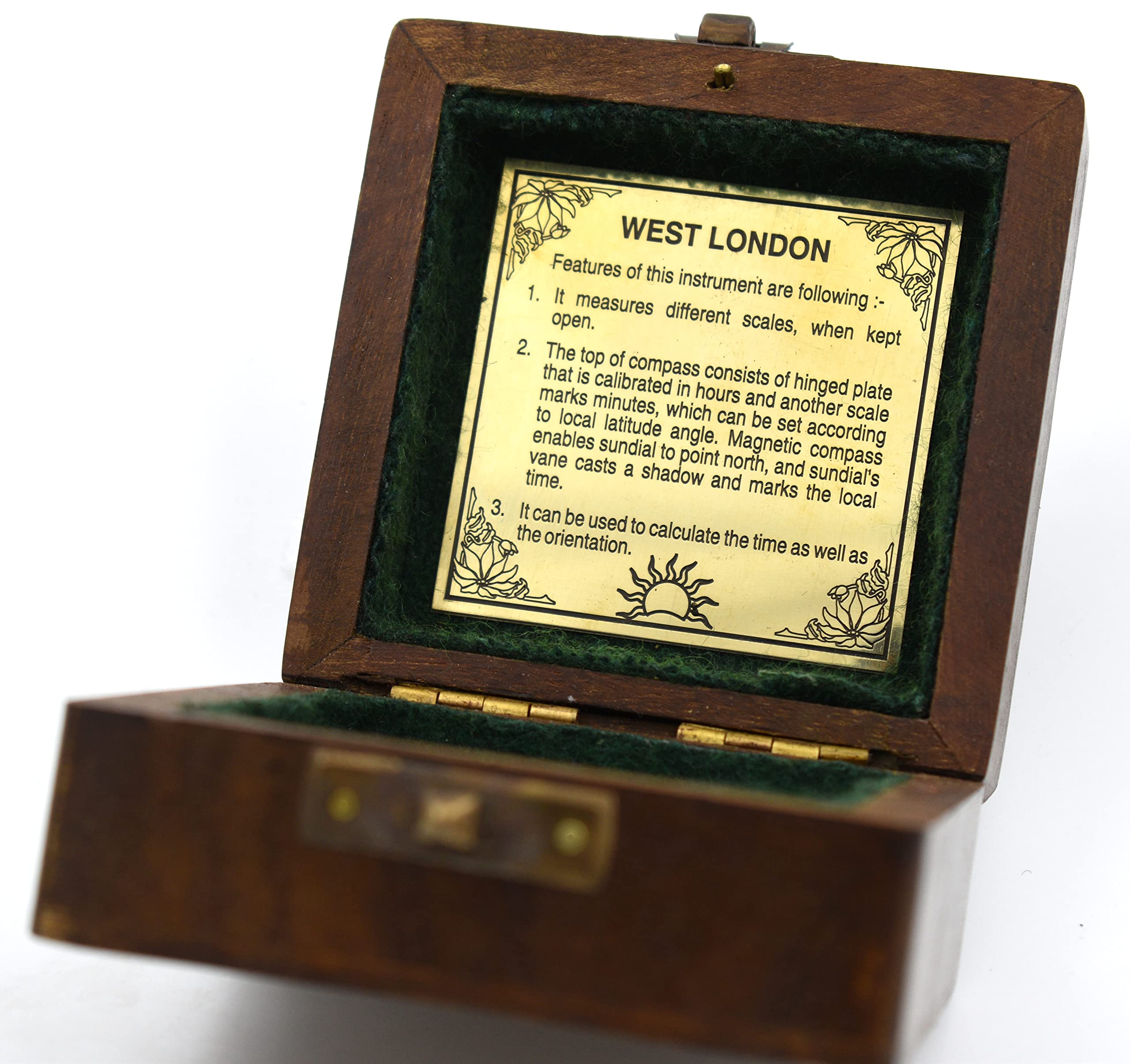 SARA NAUTICAL ideal gift for maritime enthusiasts who love vintage navigation aesthetics.