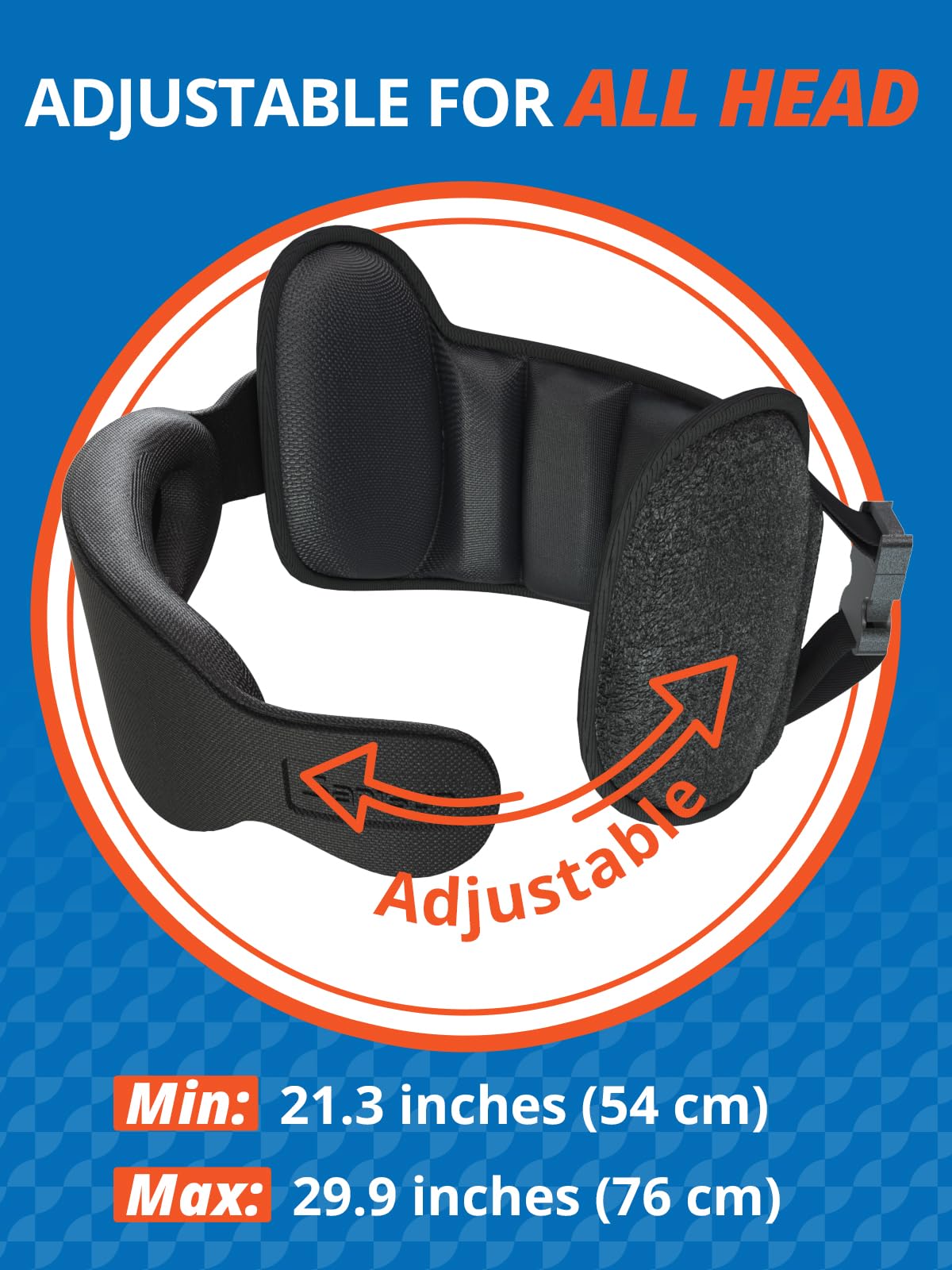 SARISUN stops bobblehead motion to keep neck comfortable