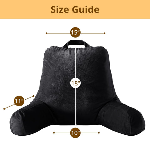 Sasttie Reading Pillow ideal for bed reading and relaxation.