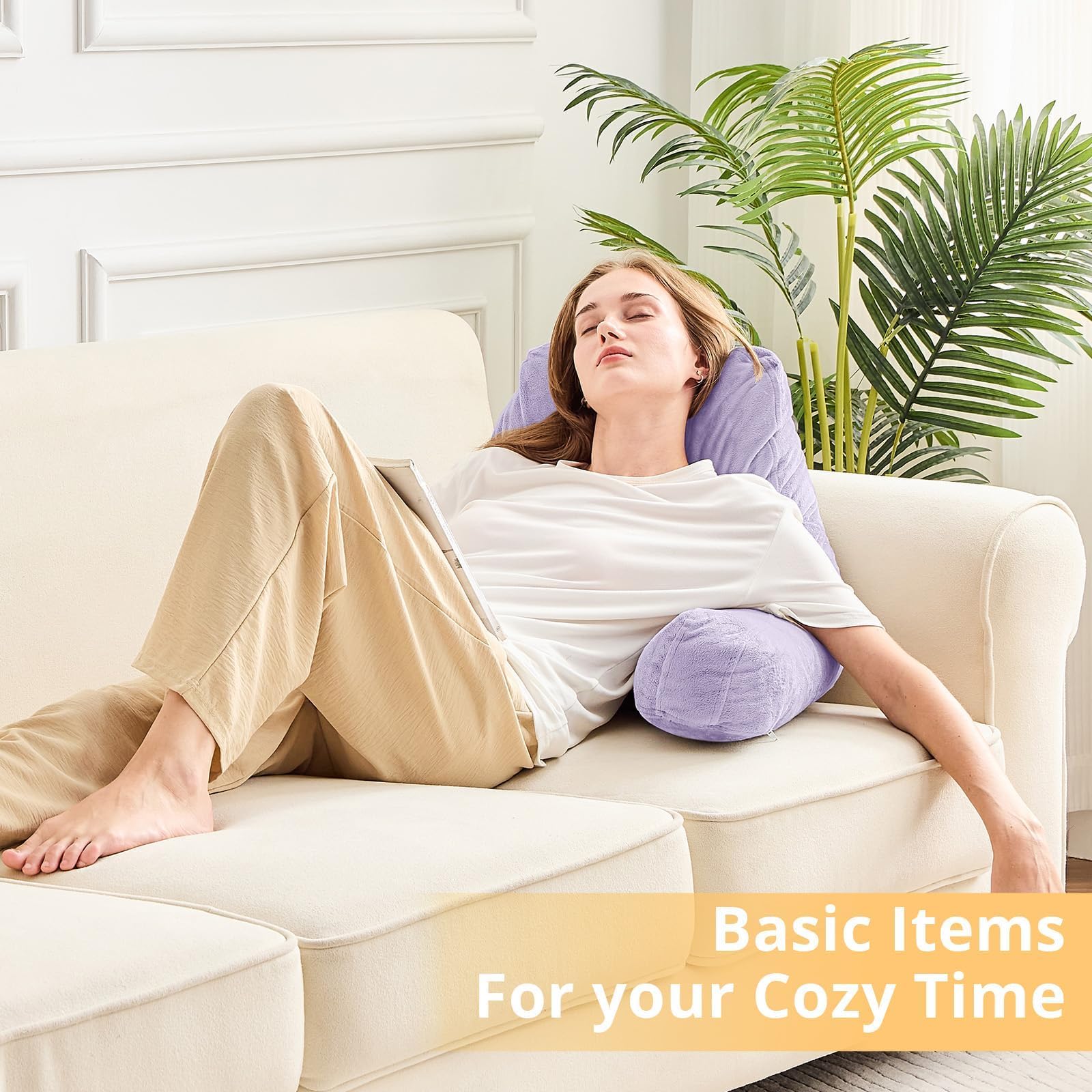 Sasttie dorm essential pillow adds comfort to study and lounging
