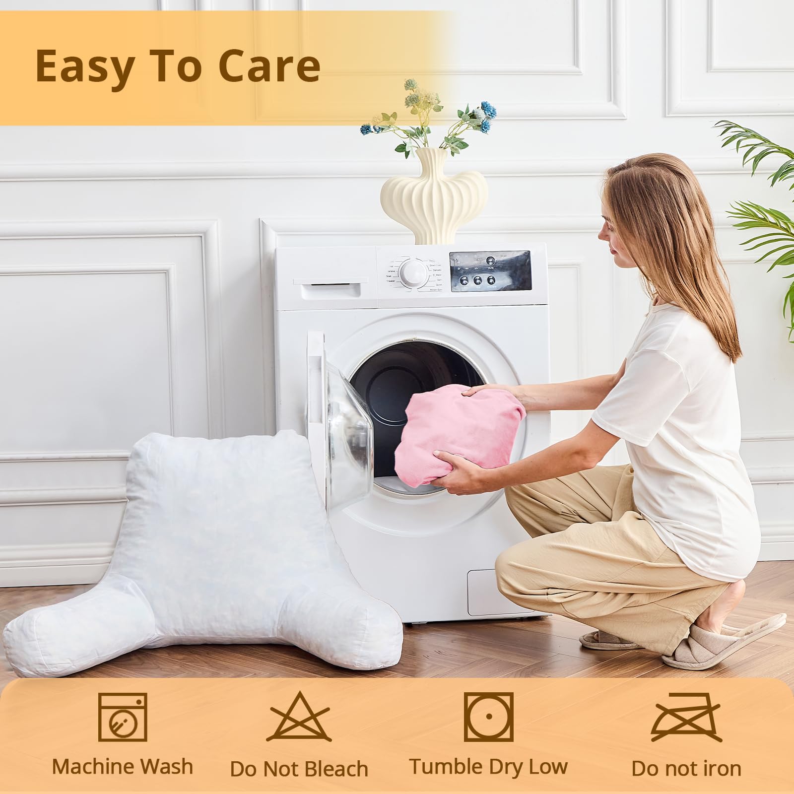 Sasttie easy-clean cover allows quick refresh after daily use.