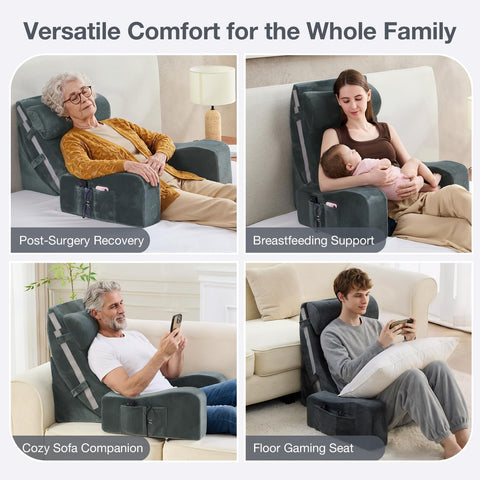 Sasttie Velvet Cover Removable Washable makes cleanup easy.