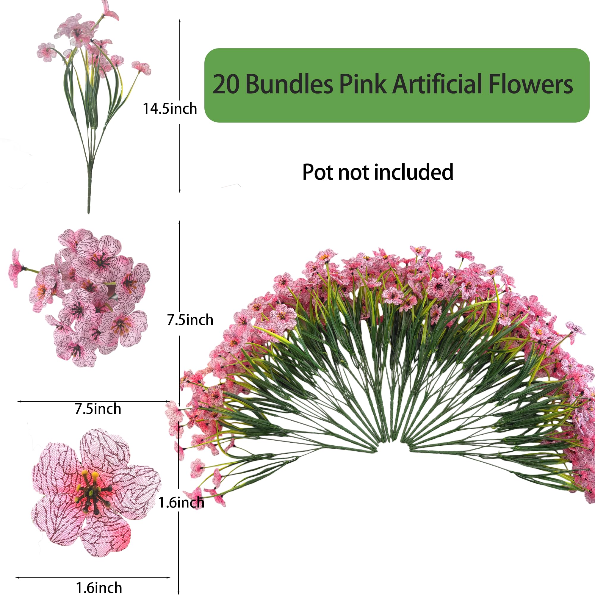 Satefello 20-bundle arrangement for easy window box planting.