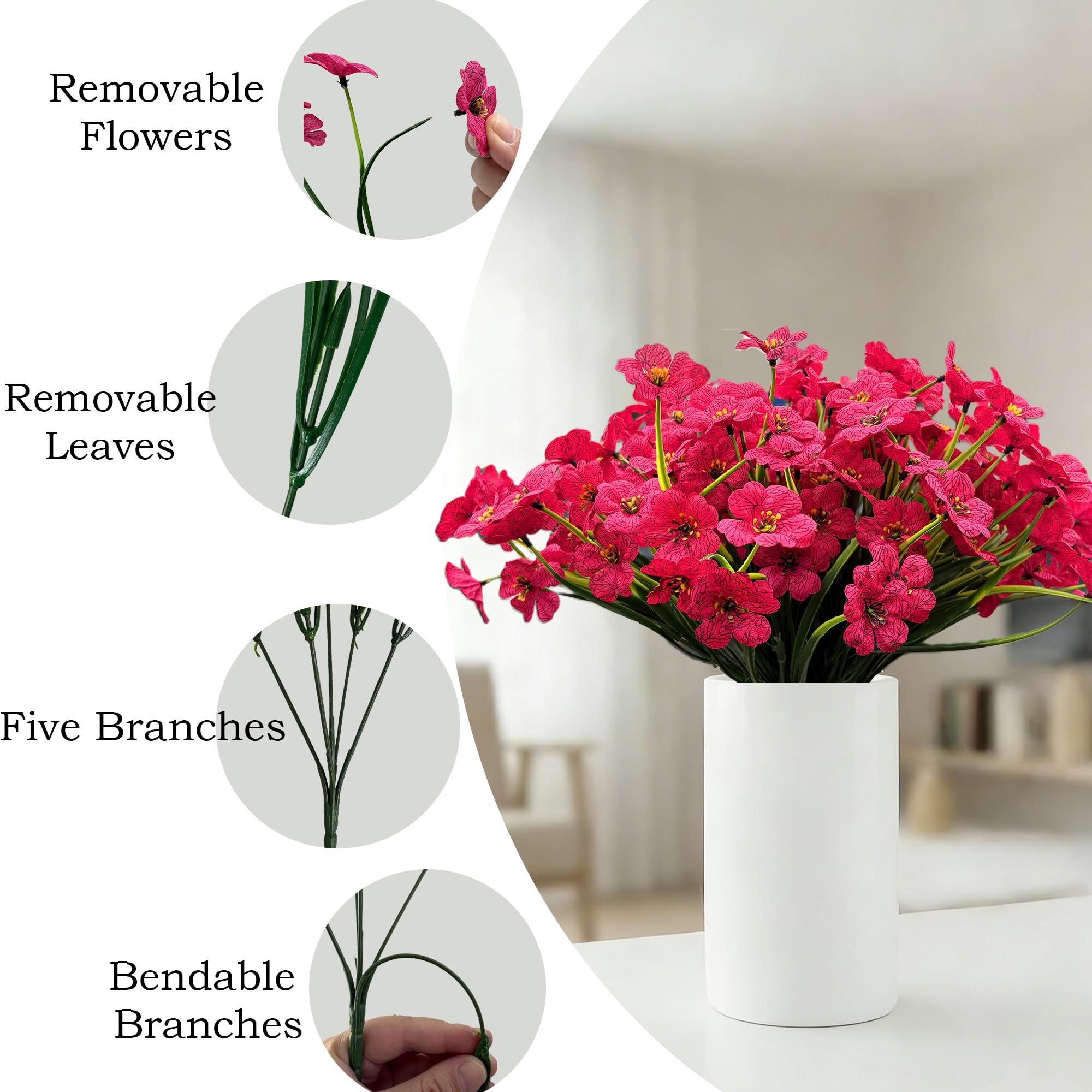 Satefello easy-care flowers fit 2ft window boxes and pots