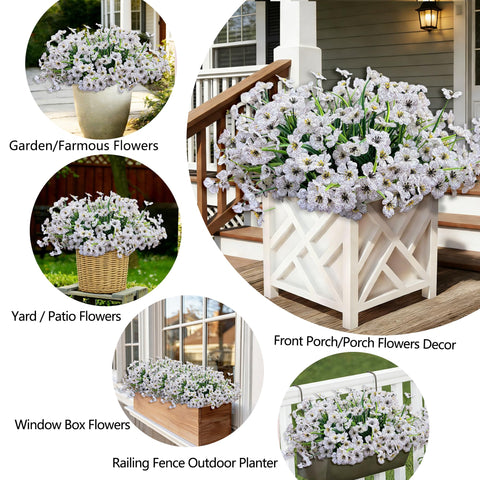 Satefello patio-balcony sun-resistant plants brighten outdoor areas.