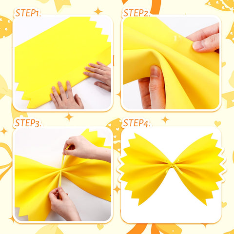 SATINIOR yellow EVA foam pieces are lightweight and durable.
