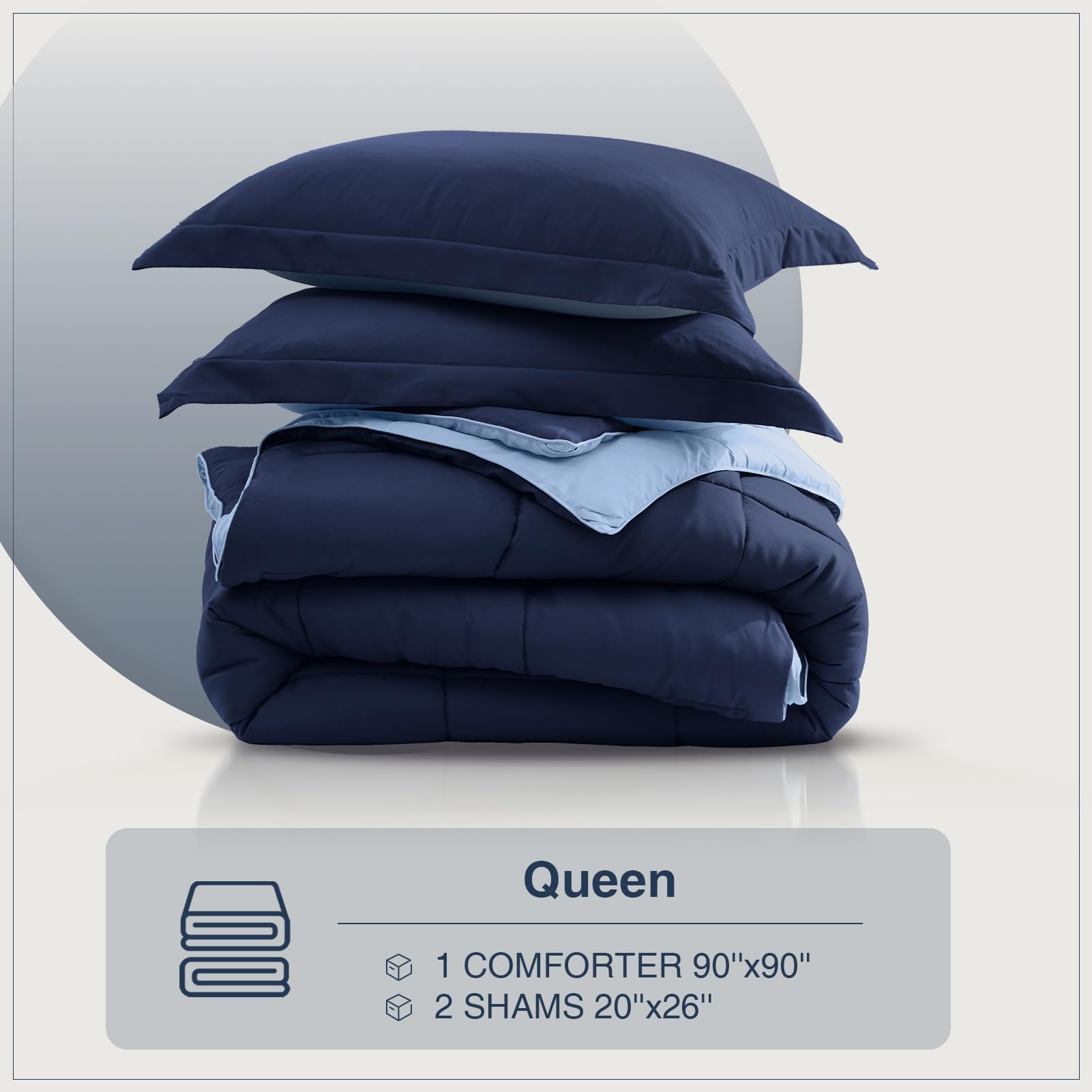 Satisomnia pillow sham with 2-inch flange detail.