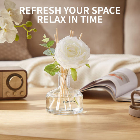 Saussavita simulated eucalyptus adds visual freshness and fragrance pair