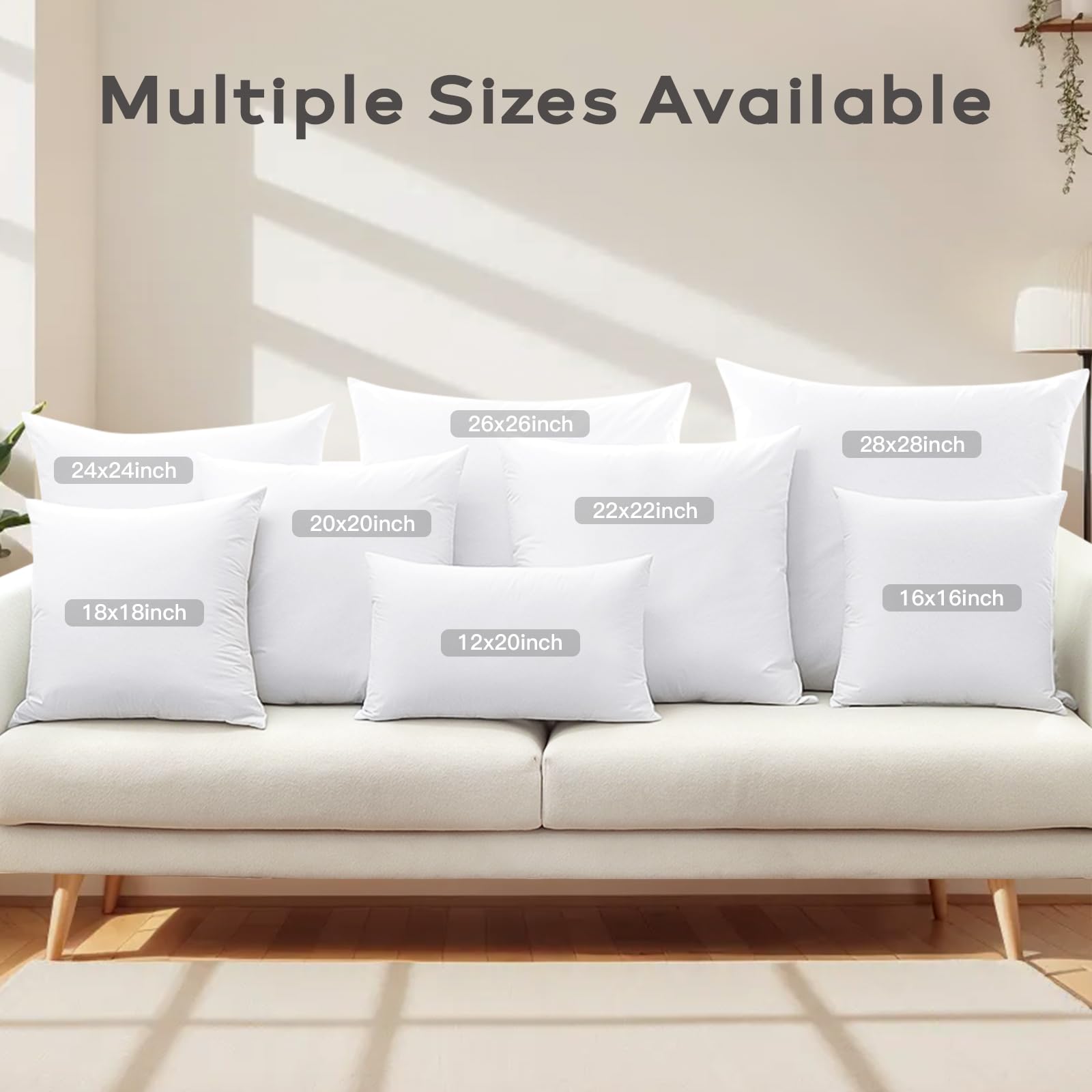 SAVORI gift-boxed pillow insert makes a thoughtful housewarming gift.