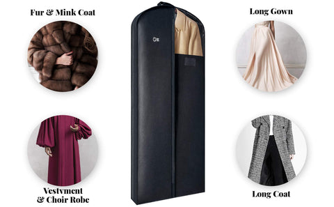 SAY HO UM fur and mink garment bag safeguards fur while stored