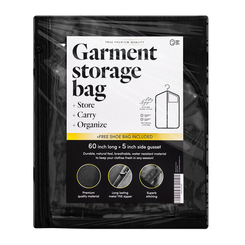 SAY HO UM travel-friendly garment bag folds flat for packing
