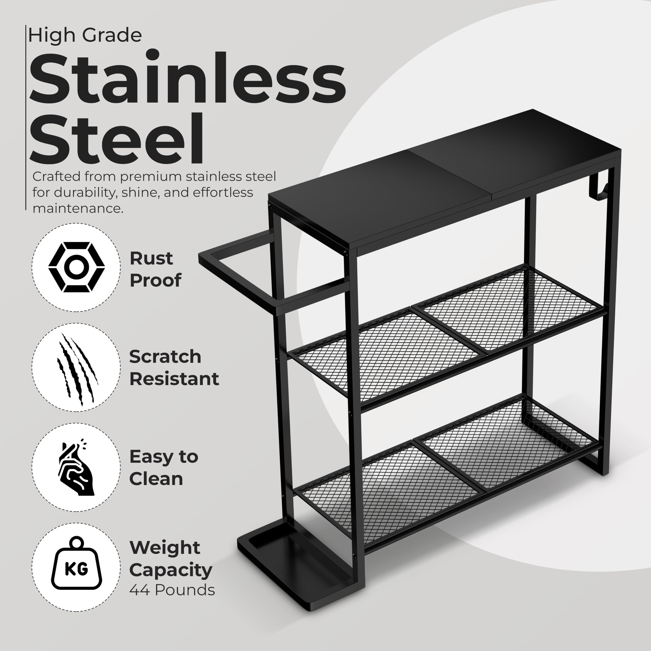 SayBond Creations entry table for apartments or dorms with limited space.