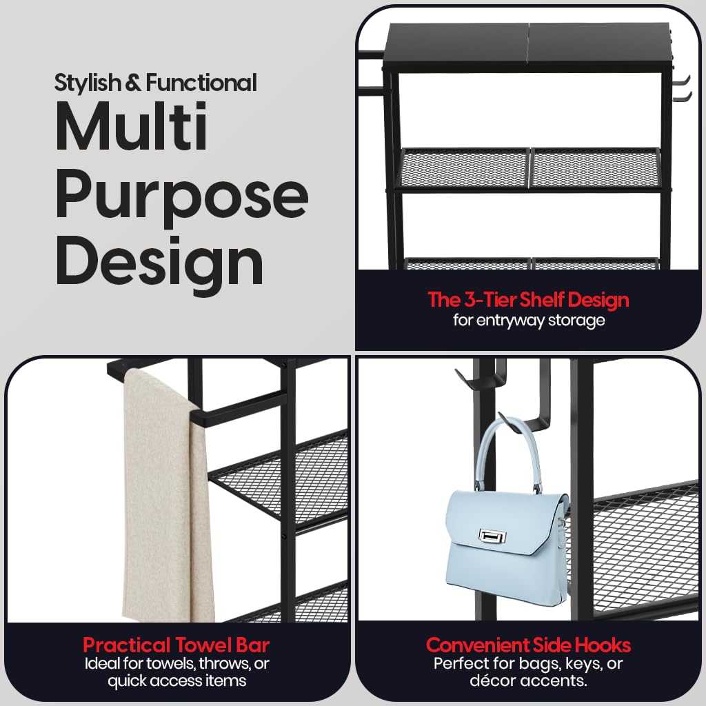 SayBond Creations sturdy steel frame enhances stability for daily use.