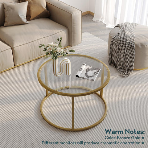 SAYGOER table dimensions 27.6 inches diameter, 17.7 inches height.