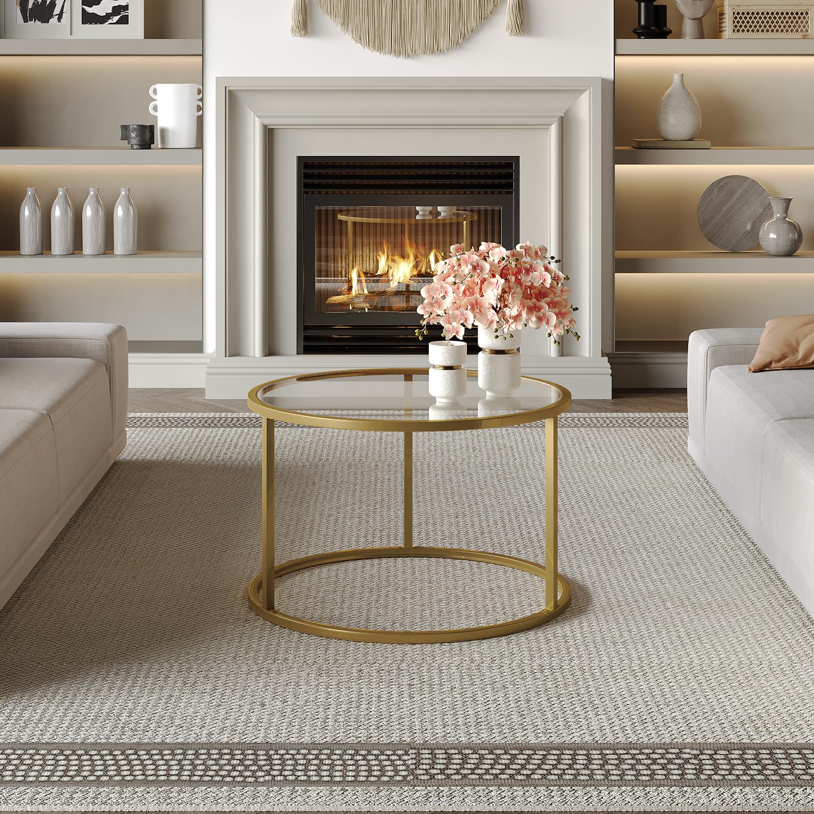 SAYGOER glass surface is easy to clean and maintain.