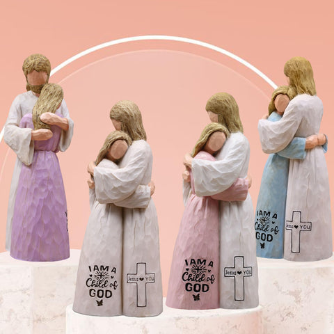 Sayouart Christian Mothers Day gift figurine, a meaningful token of faith and care.