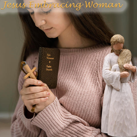 Sayouart I Am a Child of God engraving figurine emphasizes divine connection.