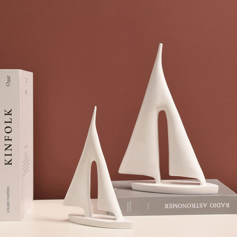 Saysmile sailboat with stable shuttle base for steady display