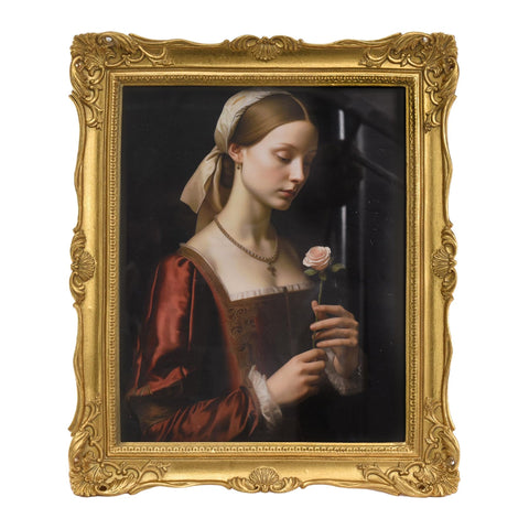 Saysmile Vintage 8x10 Gold Frame with textured finish for elegant tabletop display.