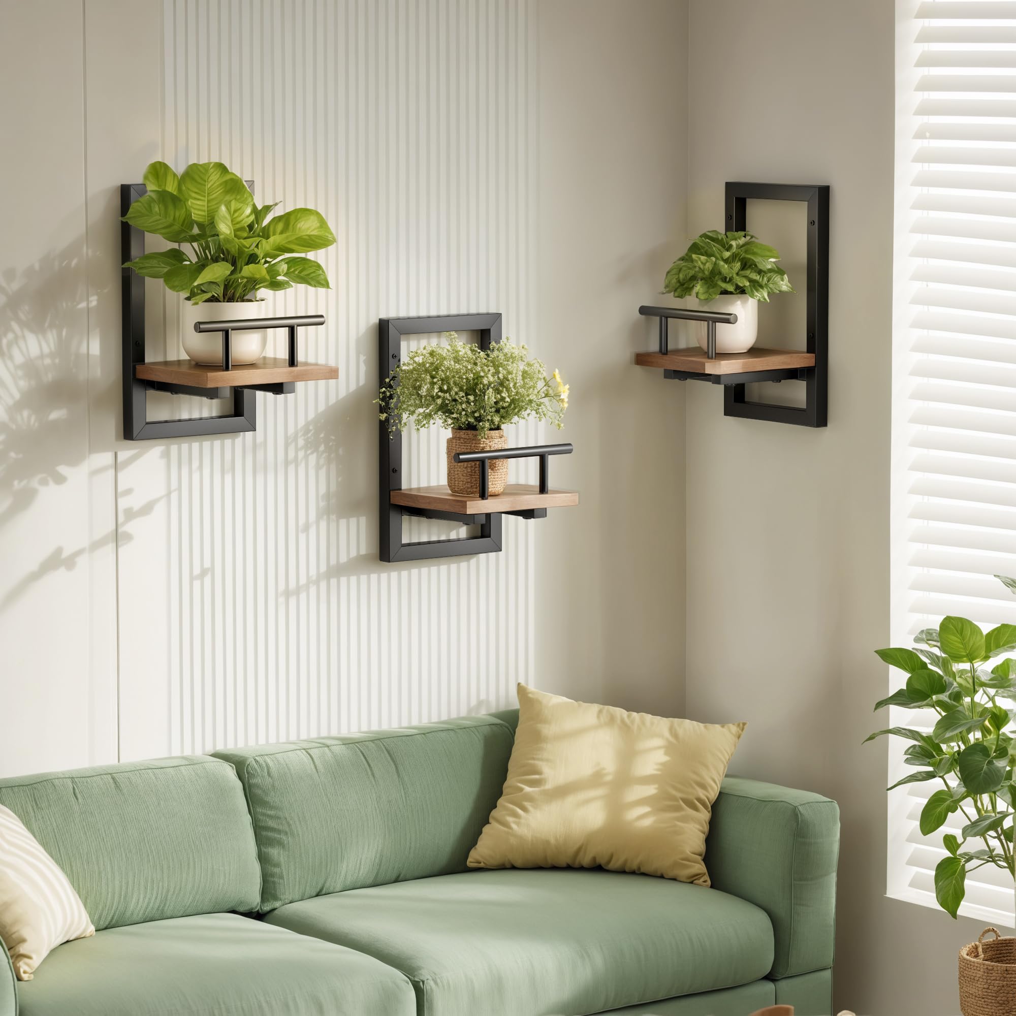 Sbosbo wall-mounted installation guide showcasing holes and assembly steps