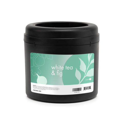 ScentAir Whisper Home cartridge in white tea fig, inviting living room aroma