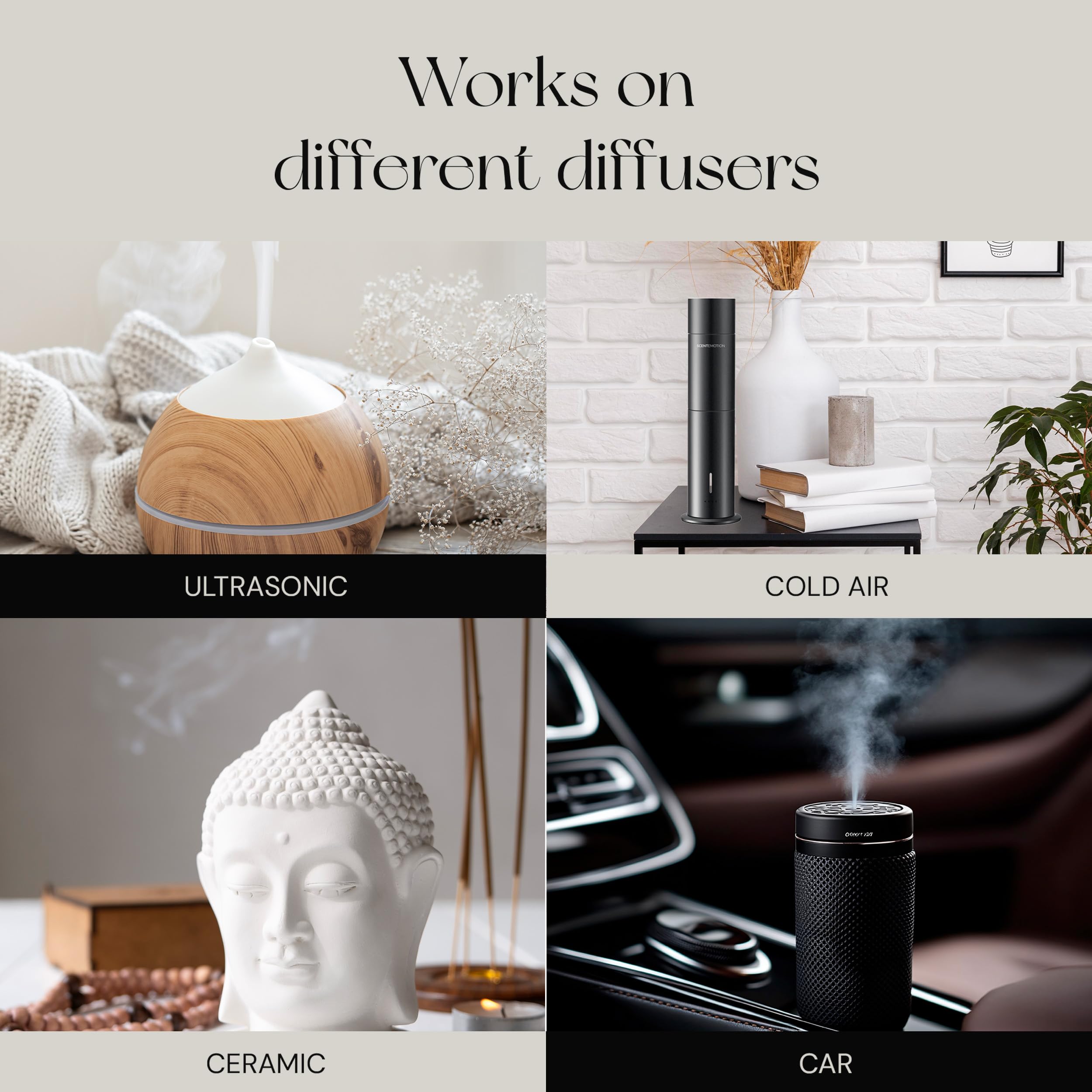 Compact 120ml bottle ideal for home offices or living rooms.