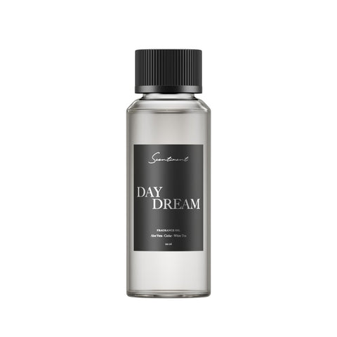 Scentiment Day Dream diffuser oil with Aloe Vera for calming home ambiance.