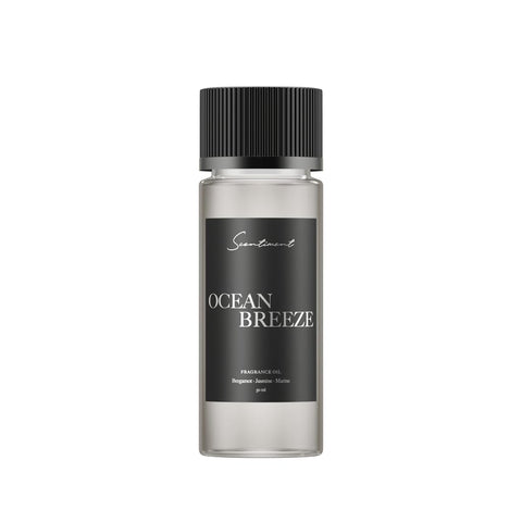 Scentiment Ocean Breeze bottle front for long-lasting fragrance