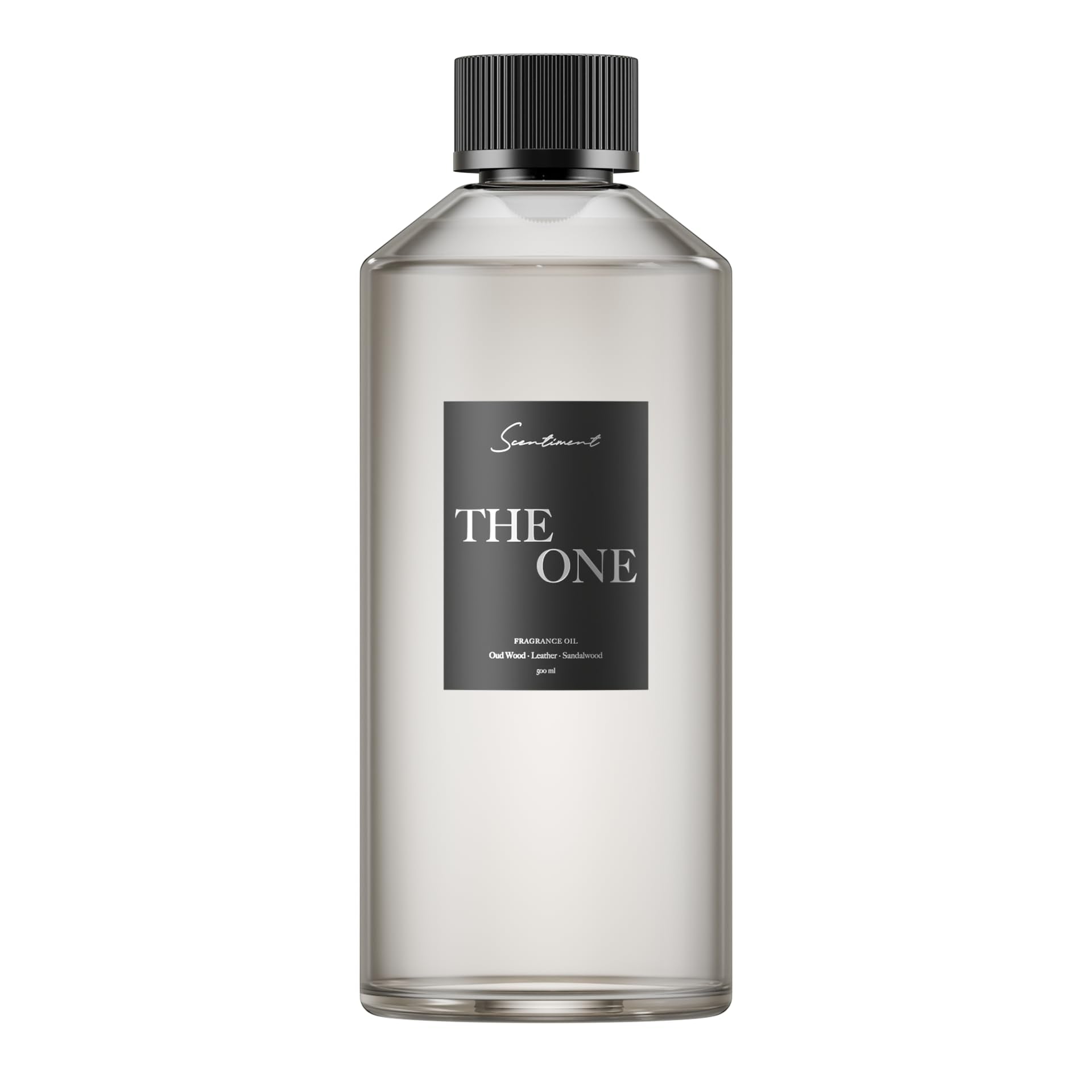 Scentiment The One diffuser oil bottle pour creates a warm, inviting atmosphere in any room