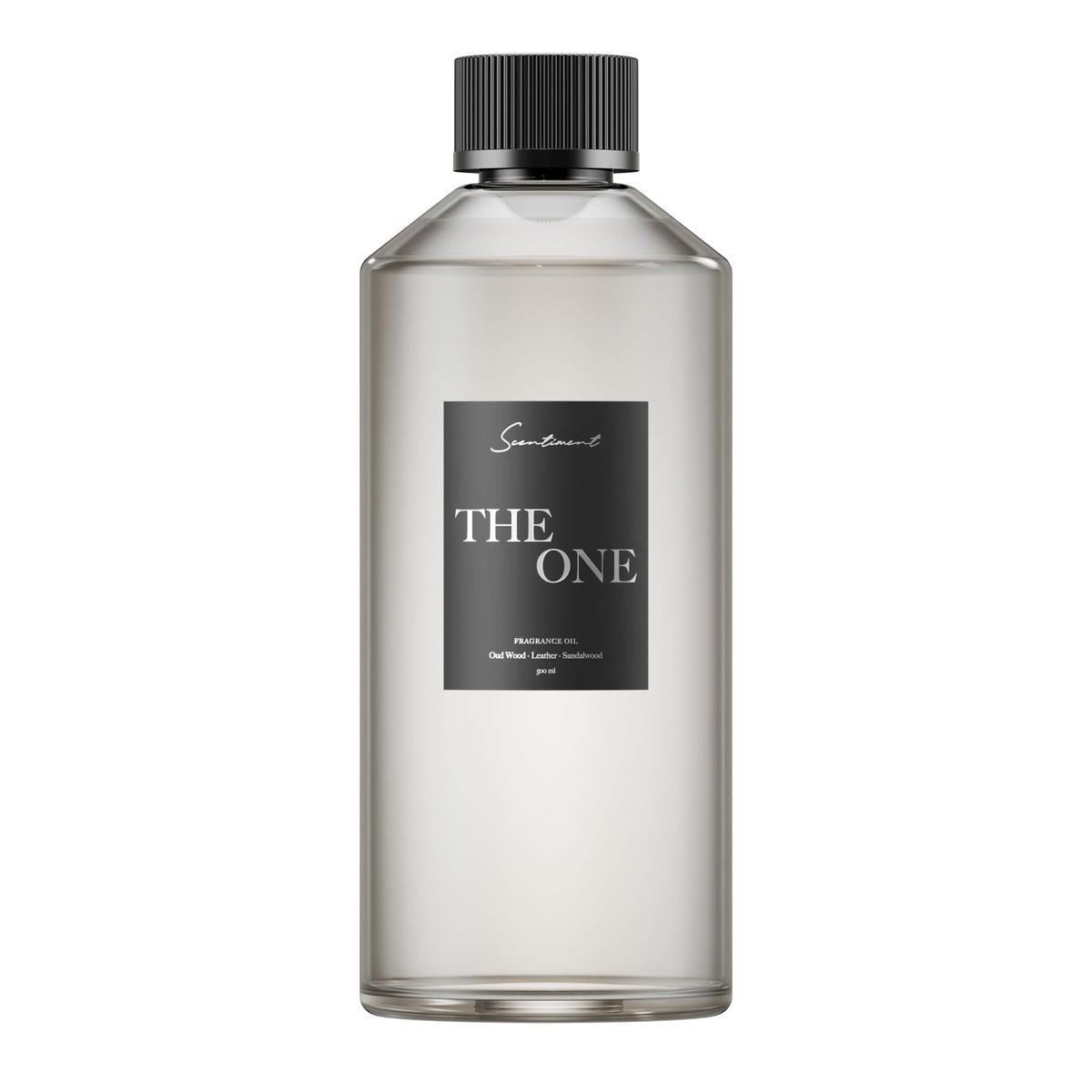 Scentiment The One diffuser oil bottle pour creates a warm, inviting atmosphere in any room