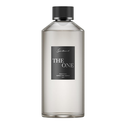 Scentiment The One diffuser oil bottle pour creates a warm, inviting atmosphere in any room