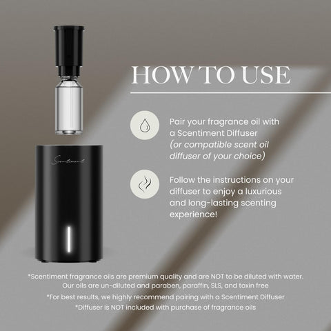 Scentiment The One diffuser oil in room ambience elevates mood and focus