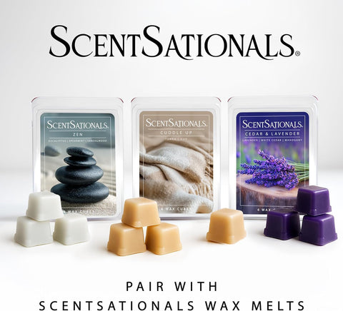 Scentsationals Bryn on/off switch gives confident fragrance control.