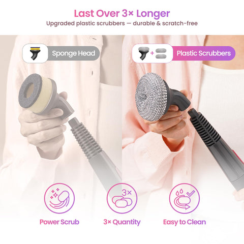 Schenley three steam modes provide on-demand power for tough messes.