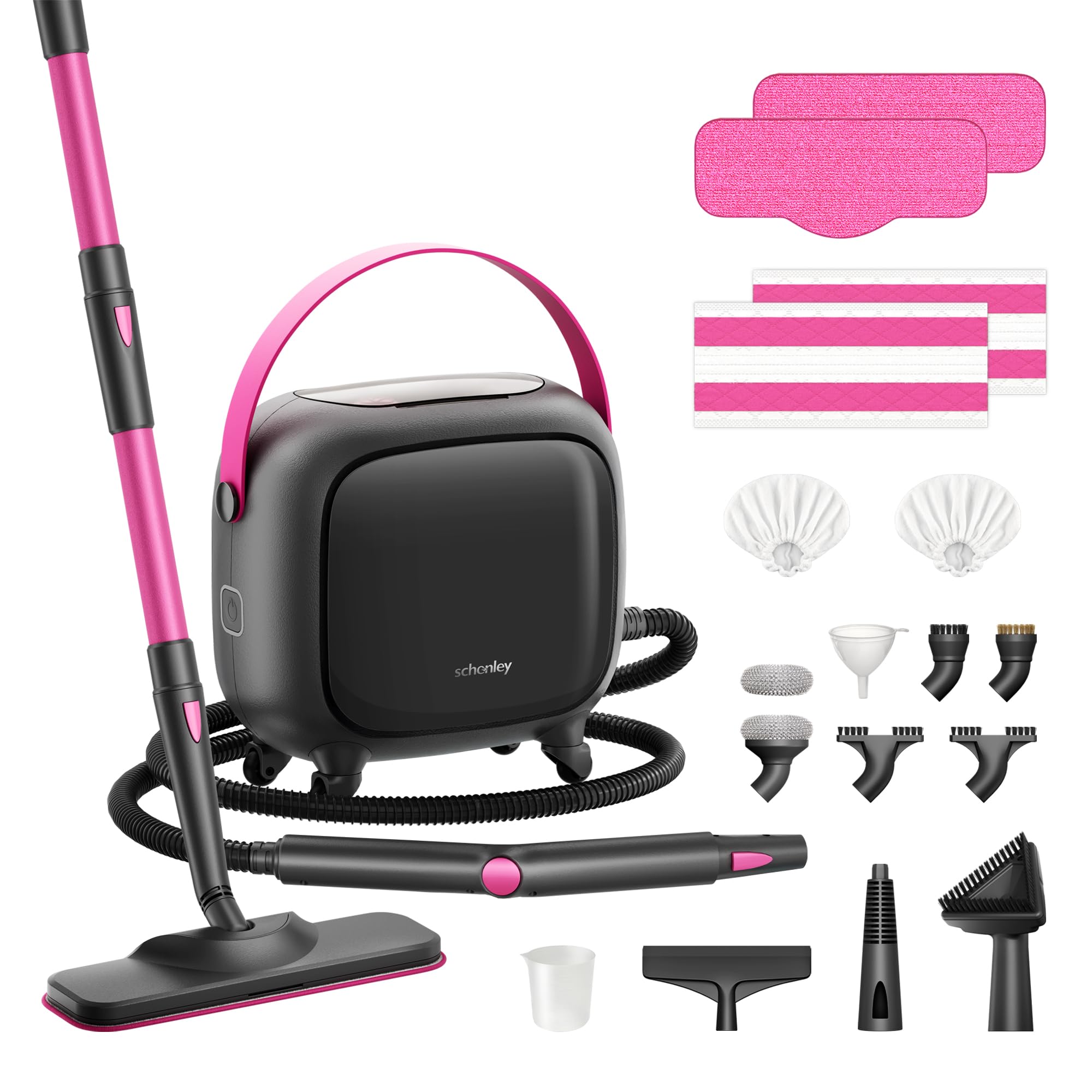 Schenley 21-in-1 steam cleaner main unit for chemical-free home cleaning